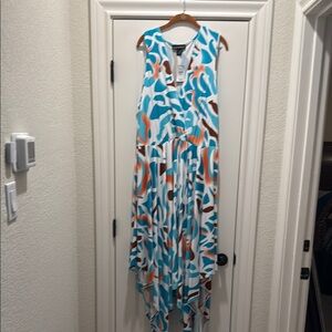 Stylish Multicolor Sleeveless Dress